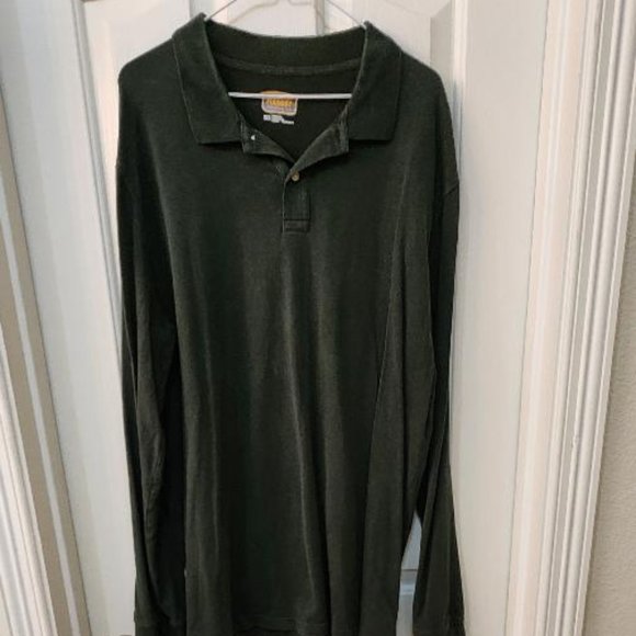 The Foundry Other - Hunter Green Men's Long Sleeve Shirt